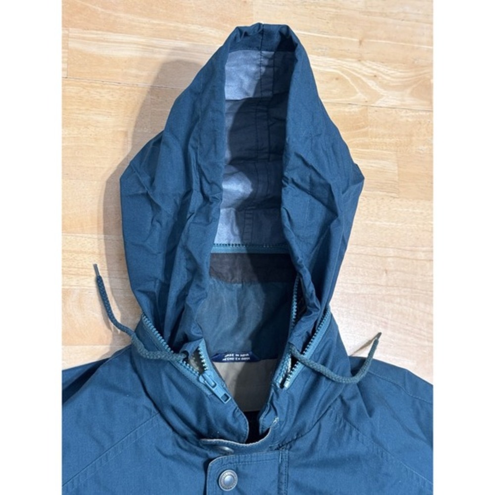 Members Only‎ Mens Jacket Vintage Green Blue Bomber Full Zip Lined Size Medium - Picture 3 of 13